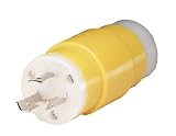 Marinco 84A Marine Electrical Shore Power Straight Adapter (20-Amp 125-Volt Locking Male to 30-Amp 125-Volt Locking Female)