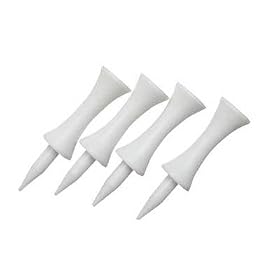 Go Golf White Castle Tees - Pack of 20