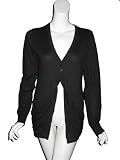 HELMUT LANG Twist Pocket Cardigan in Black