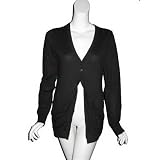 HELMUT LANG Twist Pocket Cardigan in Black at HELMUT LANG