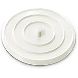 Silicone Rubber Bathtub Drain Stopper for all Sinks, Drains, and Floor Drains - Designed to prevent water from going down all drains.
