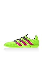 adidas Zapatillas de fútbol Ace 16.3 IN (Verde / Rosa / Negro)