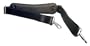 Add-A-Strap - Leather Shoulder Strap by Winn Black/Silver