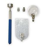 Westward 1VUA3 Inspection Mirror Kit, Telescoping, 6 PC
