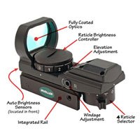 Mueller Quick Shot™ 1x33 mm Black Reflex Sight