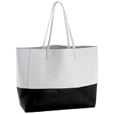 Pallie Bags Pickens Tote,Black/White,one size ~ Pallie Bags