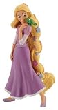 Raiponce et Pascal le cameleon 10 Cm - Tresse de fleurs - Bullyland Disney - Rapunzel