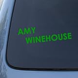 AMY WINEHOUSE - Vinyl Car Decal Sticker #A1579 | Vinyl Color: Green