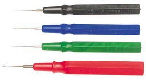Techni-Tool Microspatula Oiler Large .033" Dia Tip, Red, 12Pk