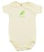 Hudson Baby Go Green Organic Cotton Bodysuit (Sizes 0M  12M) - cream, 3-6mos