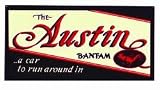 Signpast Reproduction Vintage Sign, AUSTIN BANTAM