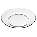 Libbey Crisa Moderno Glass Salad/Dessert Plage, 7-1/2-Inch , Box of 12, Clear
