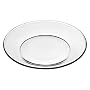 Libbey Moderno 7-1/2-Inch Salad/Dessert Plate, Box of 12, Clear