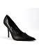 Black Pointy Toe High Heel Pump - 5
