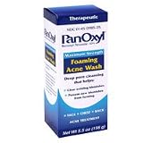 PanOxyl Acne Foaming Wash 10% Benzoyl Peroxide 5.5 oz (156 g)