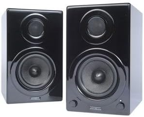 Aktimate Micro Black 2-way Active Speaker System with iPod Dock