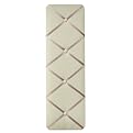 Twill Vertical Memo Board - Ivory (8x26")
