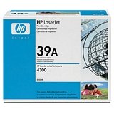 Compatible HP 39A Toner Cartridge. COMPATIBLE HP 39A Toner Cartridge (HP Q1339A). Printer Cartridge for HP Laserjet 4300 Series, Black. HP Compatible COM-Q1339A Fits printer models: LaserJet 4300/4300dtn/4300dtns/4300dtnsl/ 4300n/4300tn