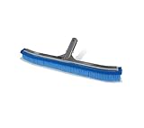 18" Aluminum-Back Swimming Pool Cleaning Brush