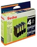 Geha Bonuspack E103-E108 kompatibel mit Epson Hersteller Nr. T080640 - T080140