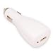 INSTEN USB Car Charger Adapter - White