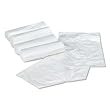WEBSTER INDUSTRIES Ultra Plus Can Liners, 40-45 gal, 16 mic,40 x 48, Natural 4 rolls/20 bags,80/ctn