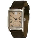 HENLEY BROWN CROCO EFEECT STRAP WITH CHAMPAGNE DIAL WATCH