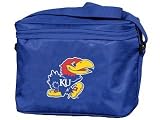 Kansas Jayhawks Logo Collapsible 6 Pack Cooler Lunch Box by Logo