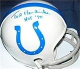 Ted Hendricks autographed Football Mini Helmet (Baltimore Colts)
