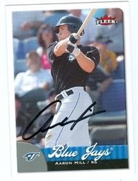 Aaron Hill autographed Baseball Card (Toronto Blue Jays)