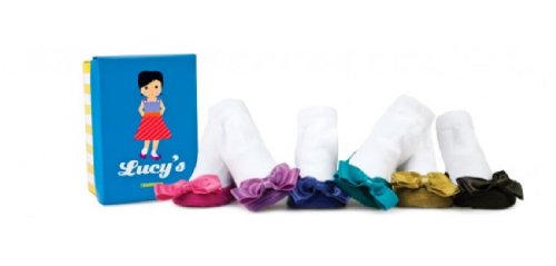TRUMPETTE LUCY'S BABY GIRL SOCKS 6 PRS
