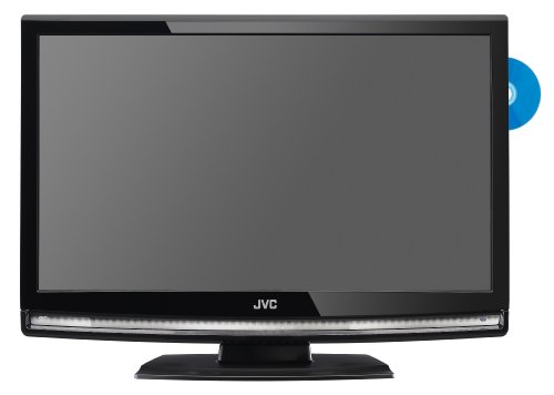 JVC LT-32D200 - 32 LCD TV with built-in DVD player - widescreen - 720p - HDTV - black