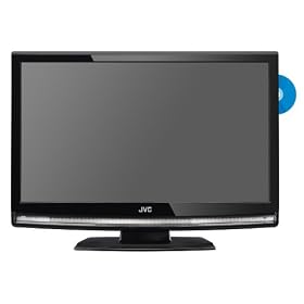 JVC LT-32D200 - 32 LCD TV with built-in DVD player - widescreen - 720p - HDTV - black by JVC