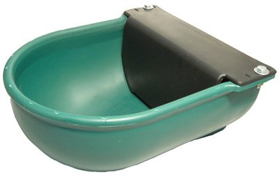 Poly Water Bowl with Float, Green