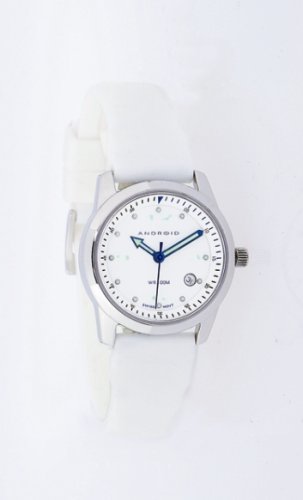 Android Women's Octopus Swiss Rubber Strap Watch