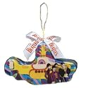 The Beatles Classic Rock Yellow Submarine Christmas Ornament
