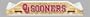 Outdoor Umbrella Serving Tray / Table Side Print: Oklahoma Sooners