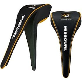 Missouri Tigers College NCAA Logo Single Magnetic Golf Driver Headcover