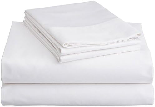 Brielle 100-Percent Rayon Bamboo Sheet Set, Full, White