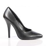 Pleaser Women's Seduce-420 Pump,Black Pu,6 M US