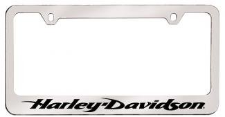 License Plate Frame - Harley Davidson Sportster Script Font on Bottom