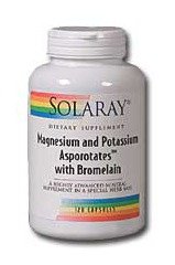 Magnesium and Potassium Asporotate Solaray 120 Caps Magnesium and Potassium Asporotate Solaray 120 Caps