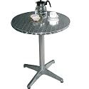 Round Bistro Table Stainless steel. 600mm diameter.