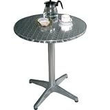 Round Bistro Table Stainless steel. 600mm diameter.
