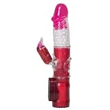 Doc Johnson i-Vibe Rabbit Vibrator, Strawberry ~ Doc Johnson
