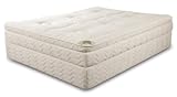 Full Natura Organic Latex Eco Transcend Ultra Plush Euro Top Mattress Set