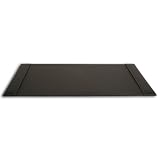 Rustic Black Leather 34 x 20 Desk Pad