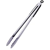 Progressive International 16 Inch Stainless Steel Locking Tongs