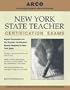 NY State Teacher Certification Exam