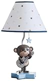 Carter's Lamp Base and Shade, Monkey Rockstar